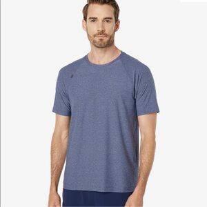 Rhone Reign Short Sleeve in Midnight Heather XL